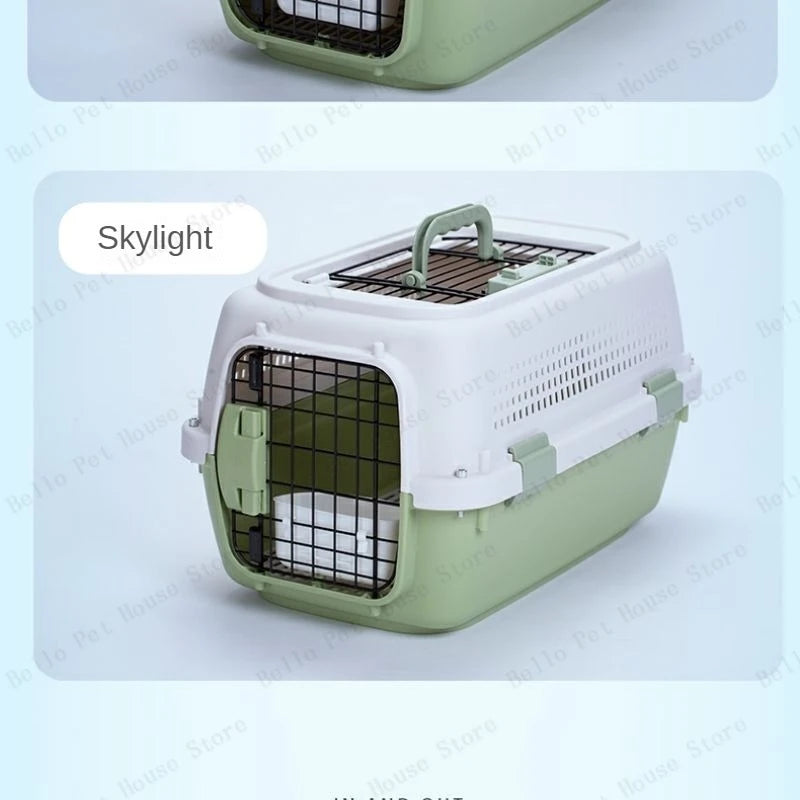 Sturdy Pet Airline Box Ventilated Dog Shipping Box