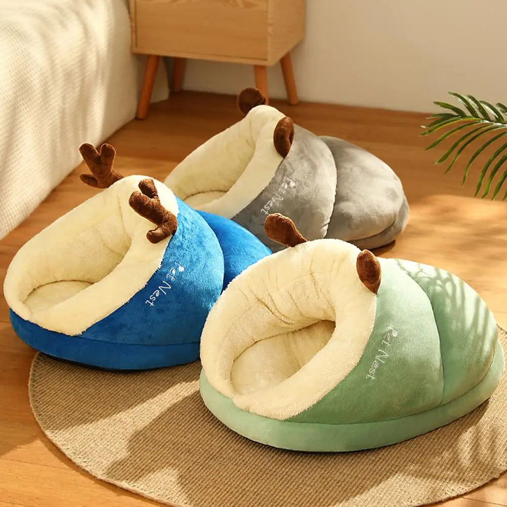 Warm Small Dog Kennel Bed Breathable Dog House