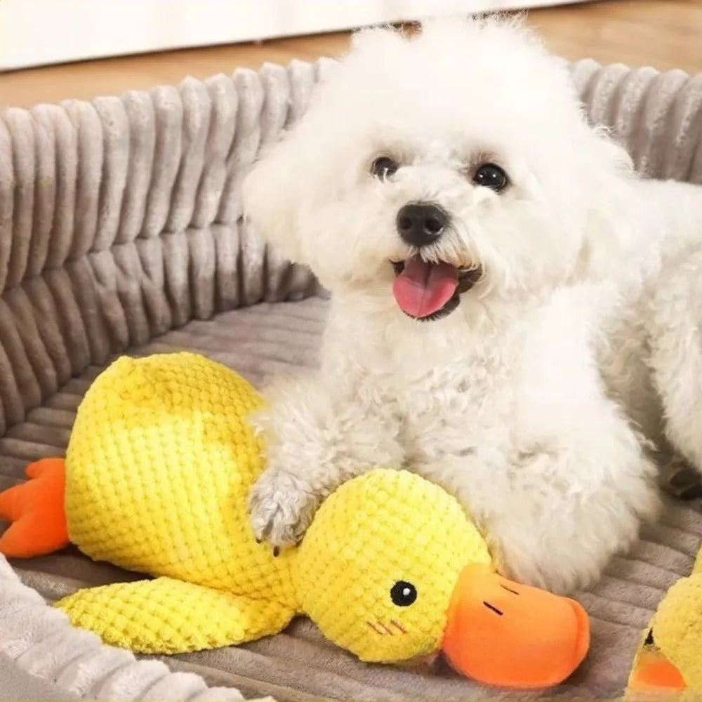 Pet Plush Toy Dog Calming Duck Stuffed Duck Toys