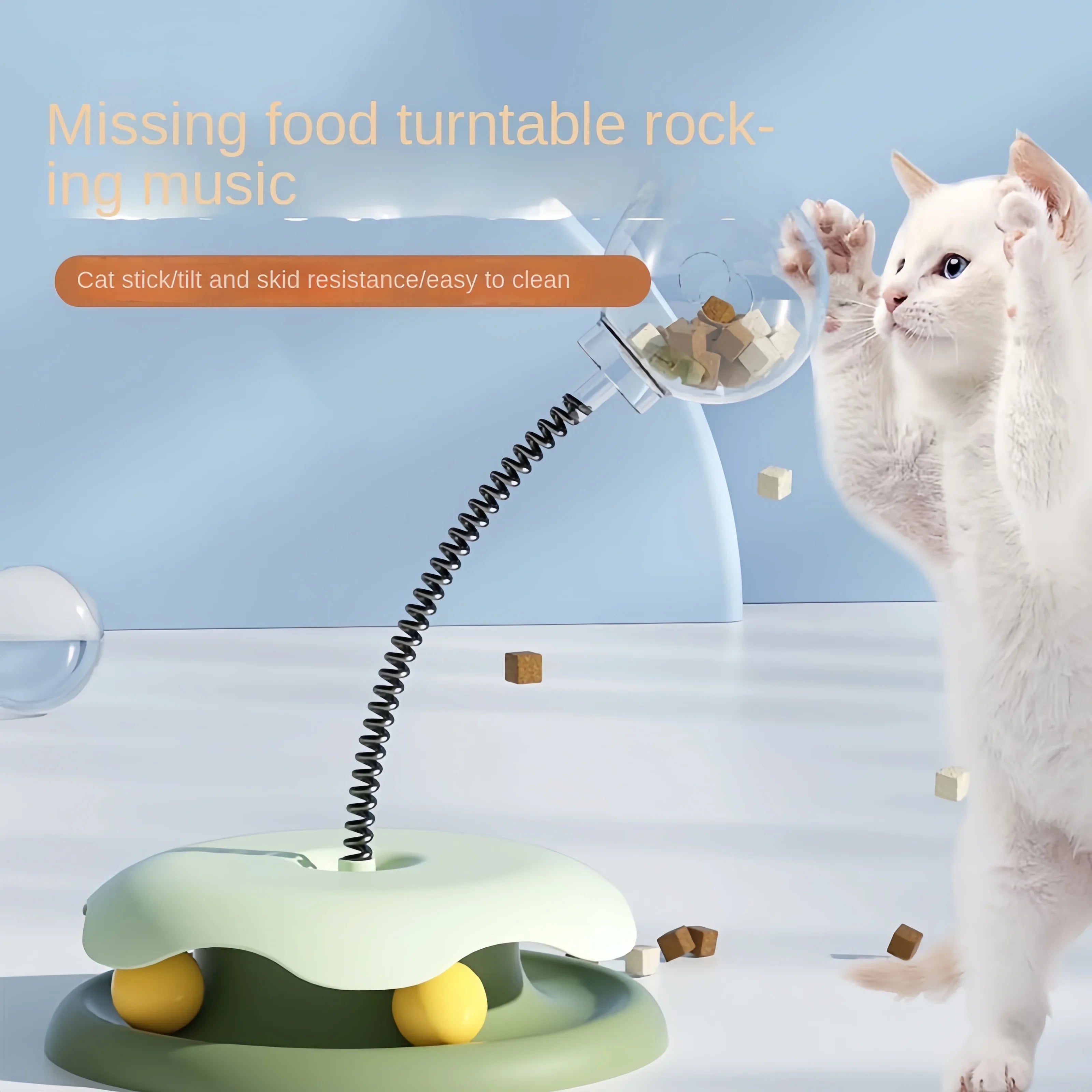 Cat Puzzle Food Leaking Ball Toy Cat Dog Interactive