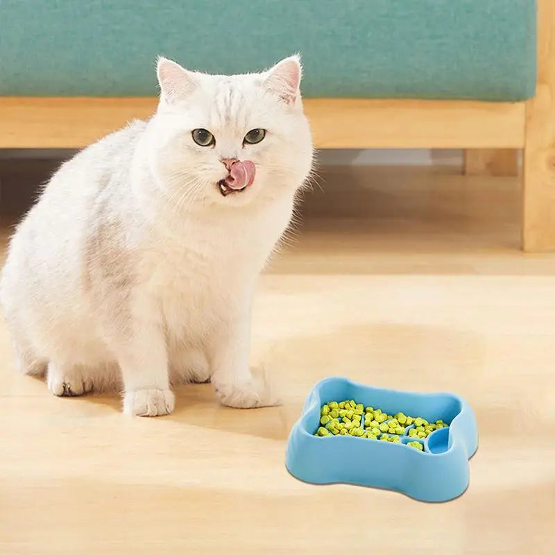 Dog Slow Feeding Bowl Silicone Anti-Choking Pet