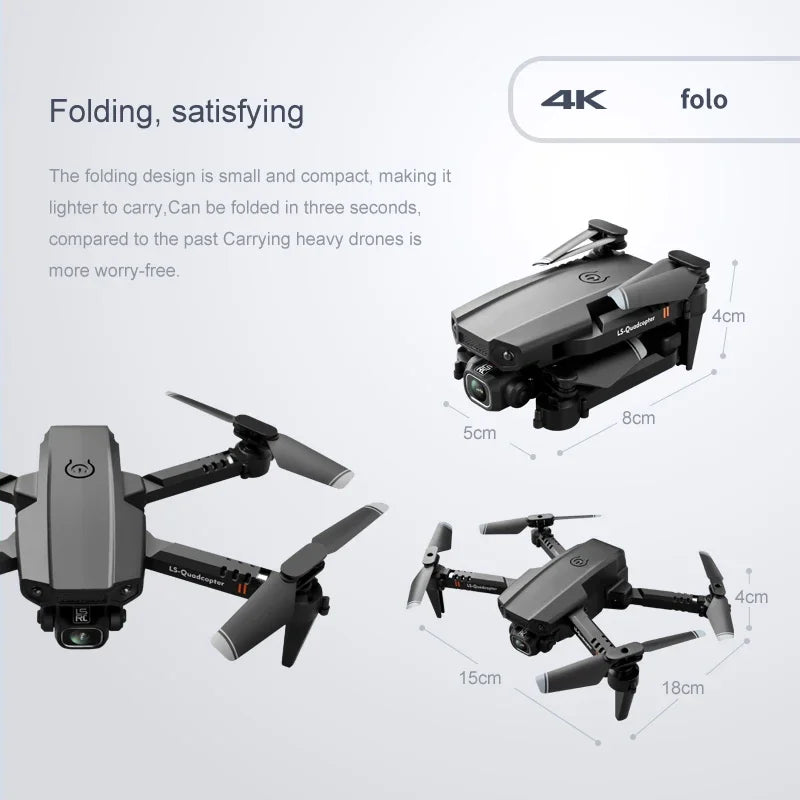 2024 New XT6 Mini Drone 4K 1080P HD Camera