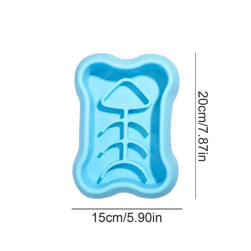 Dog Slow Feeding Bowl Silicone Anti-Choking Pet