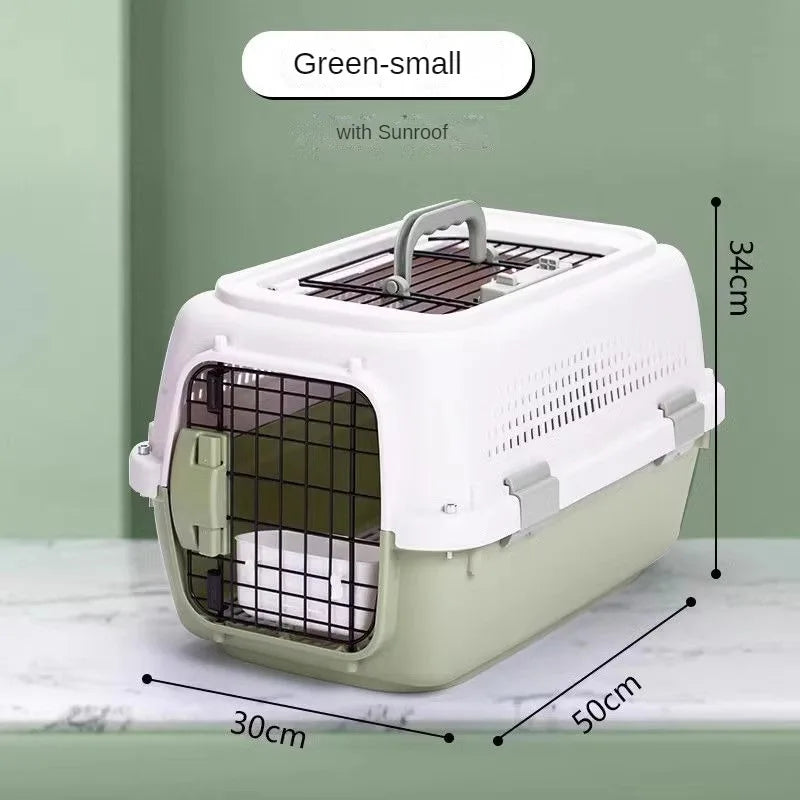 Sturdy Pet Airline Box Ventilated Dog Shipping Box
