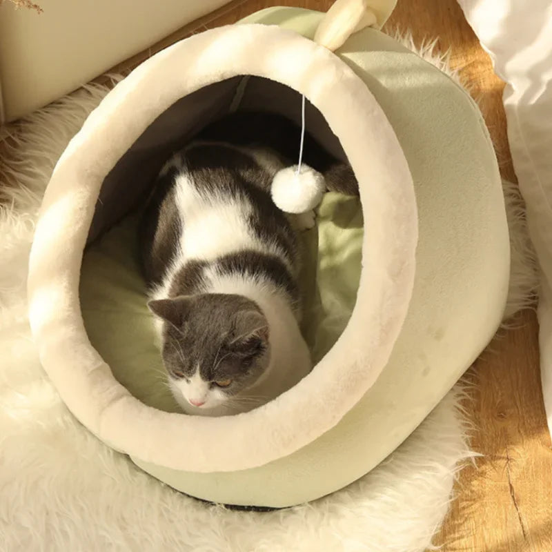 Bed Cat House Condo for Indoor or Outdoor Cat Tent