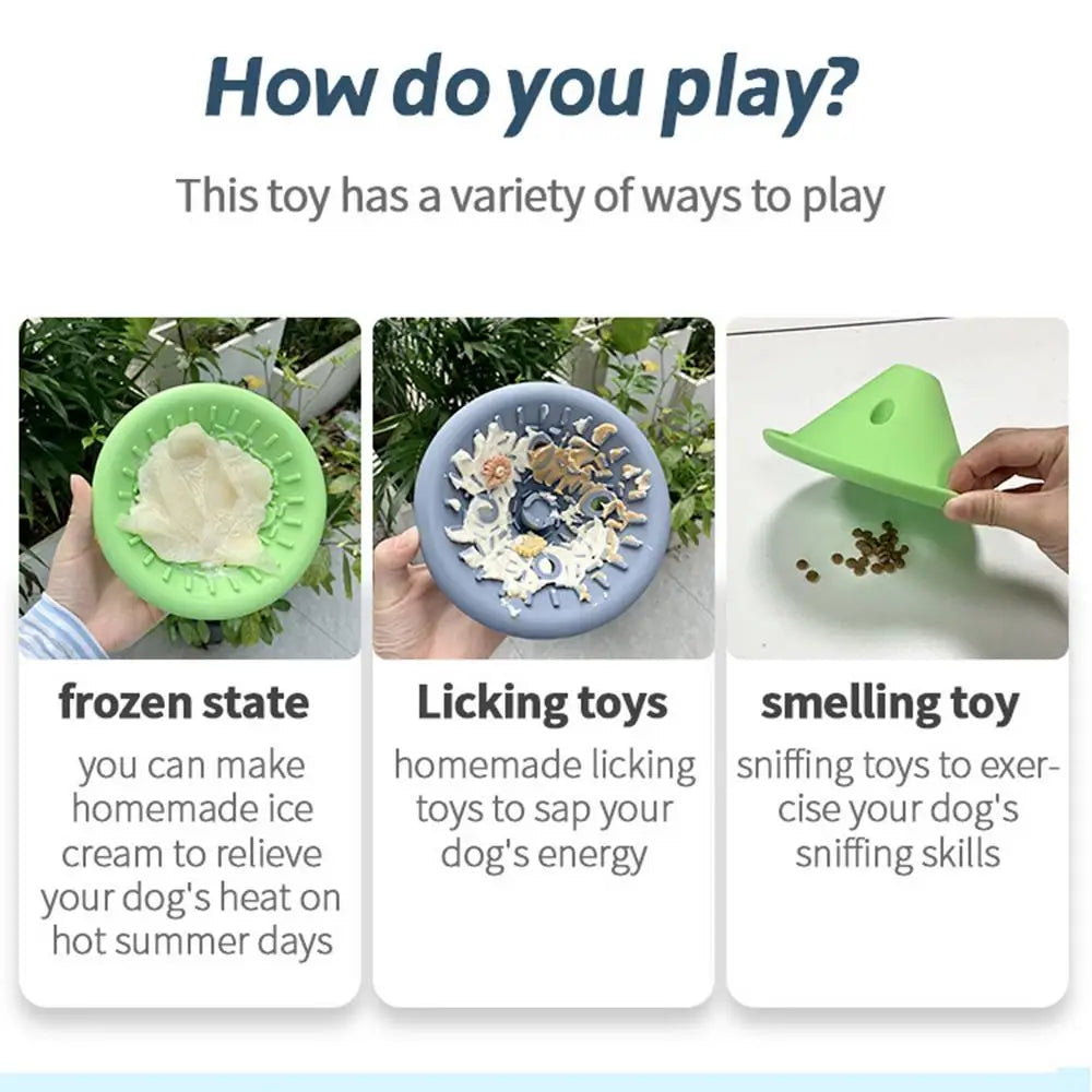 Dog Bowl Slow Feeder Fun Interactive Slow Eater