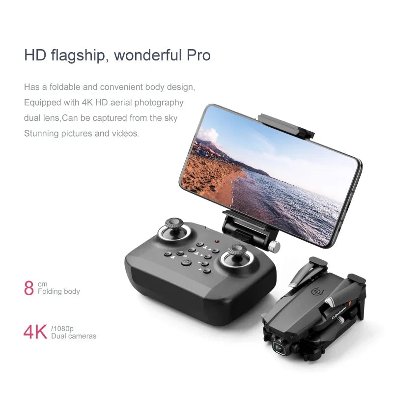 2024 New XT6 Mini Drone 4K 1080P HD Camera