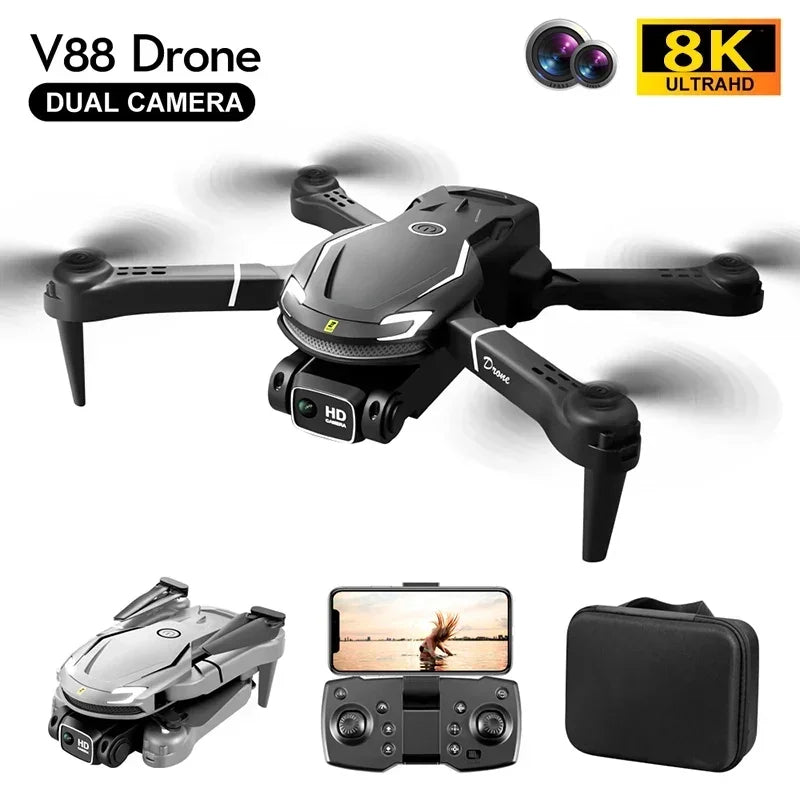 2024 New Mini V88 Drone 8K 5G GPS Professional