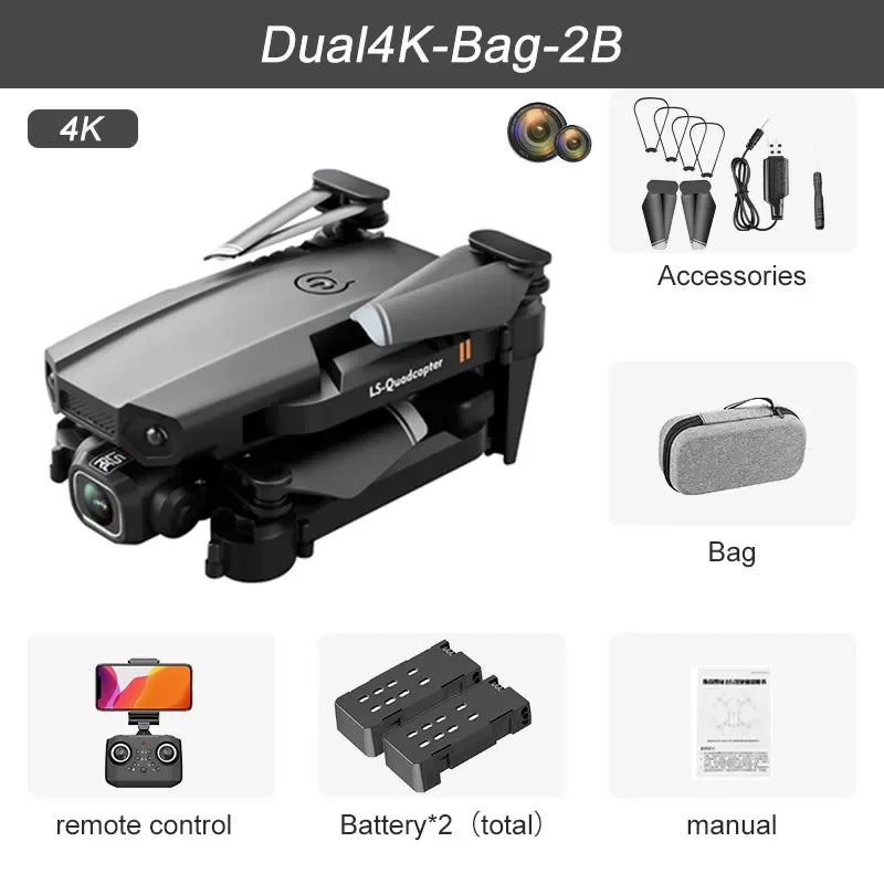 2024 New XT6 Mini Drone 4K 1080P HD Camera