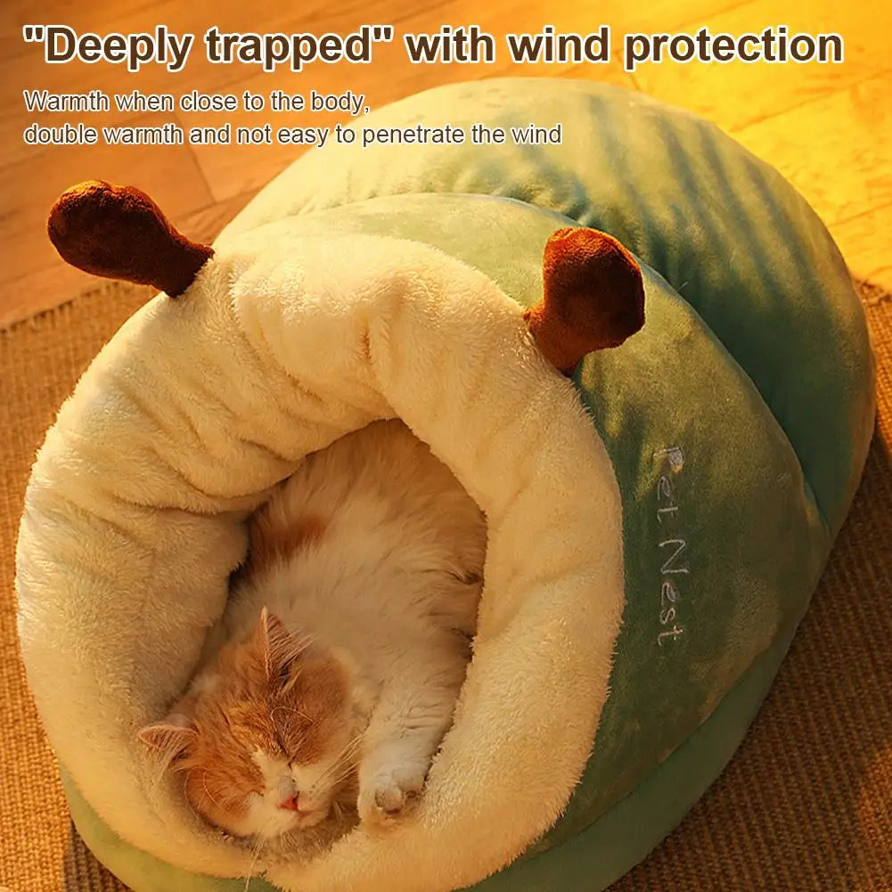 Warm Small Dog Kennel Bed Breathable Dog House