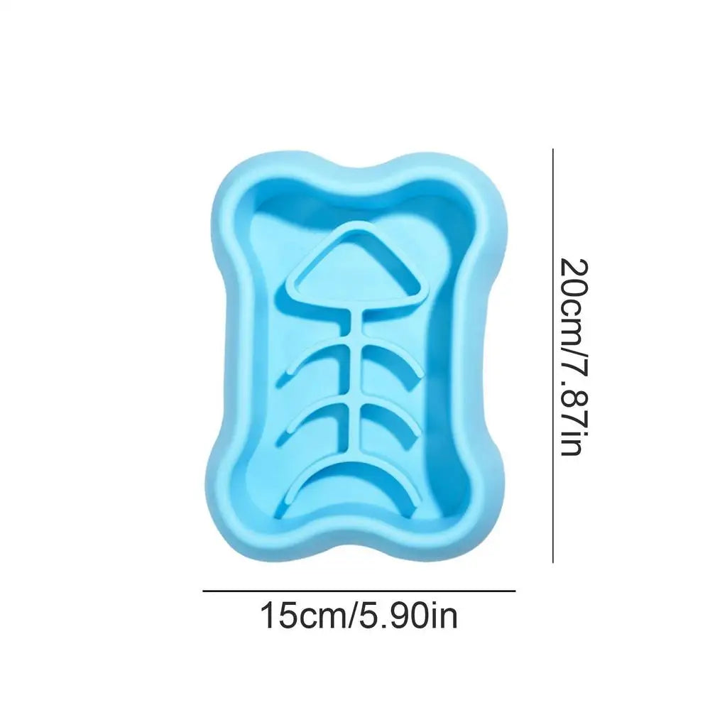 Dog Slow Feeding Bowl Silicone Anti-Choking Pet