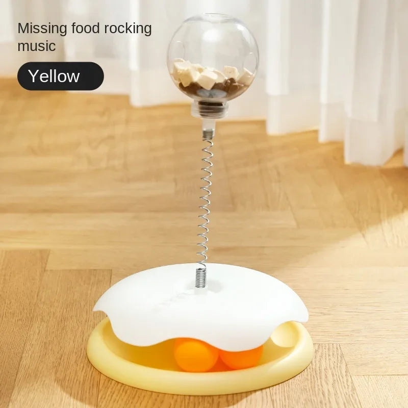 Cat Puzzle Food Leaking Ball Toy Cat Dog Interactive