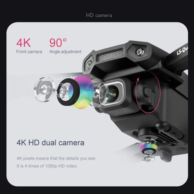 2024 New XT6 Mini Drone 4K 1080P HD Camera