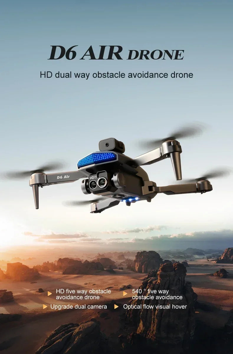 New D6 8K Drone Professional HD Dual Camera