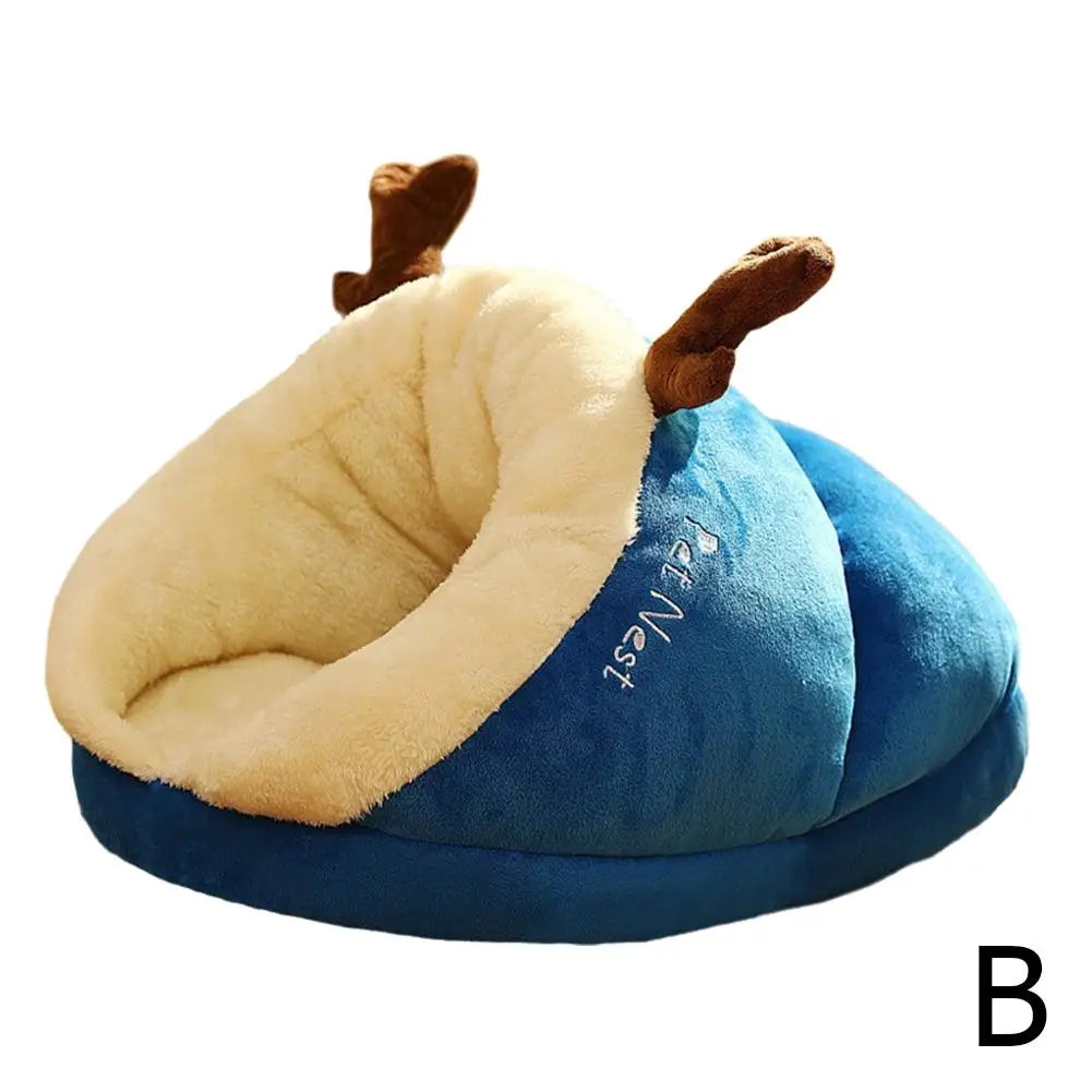 Warm Small Dog Kennel Bed Breathable Dog House