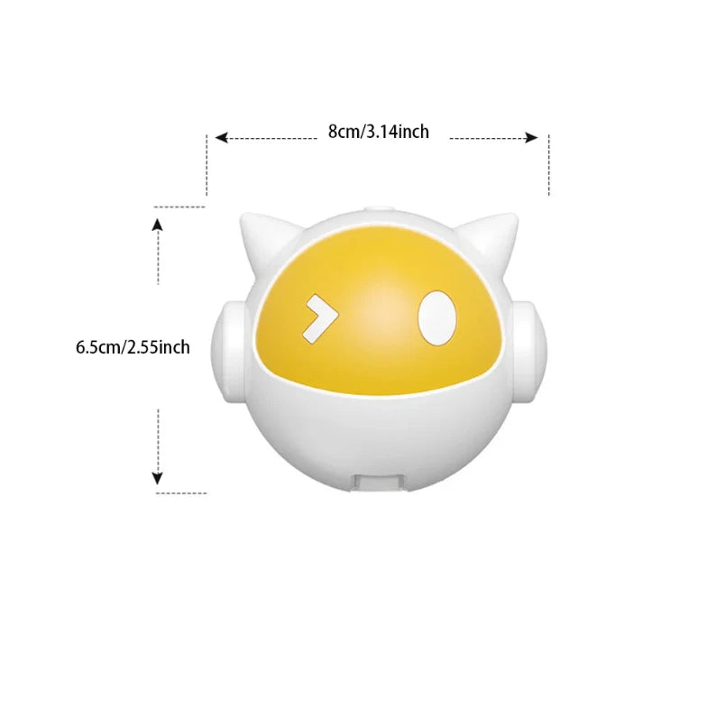 Electric Cat Toy Ball Automatic Lifting Spring Rod