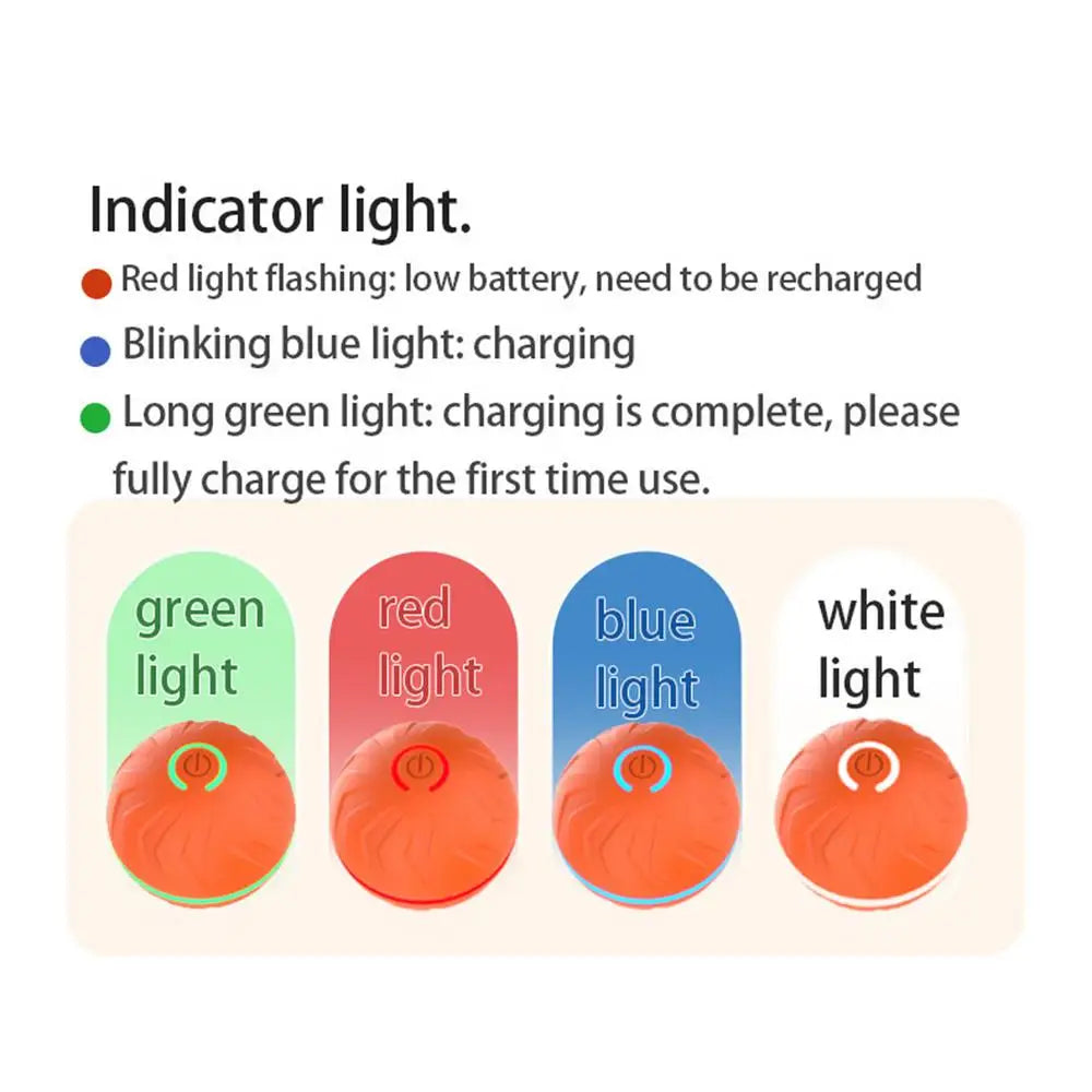 Interactive Moving Dog Toys Automatic Bouncing