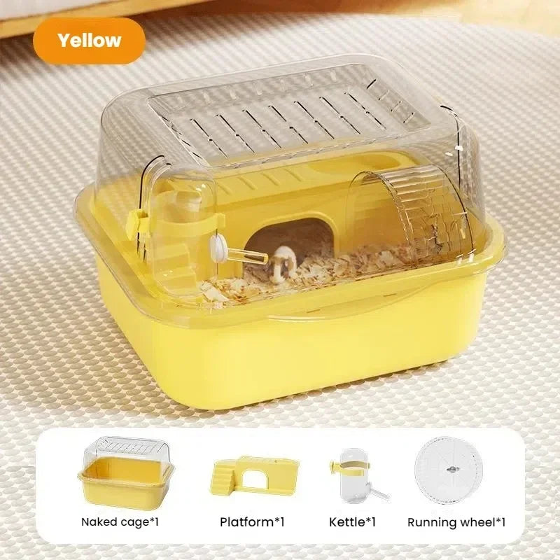Large Hamster Cage With Water Bottle Openable