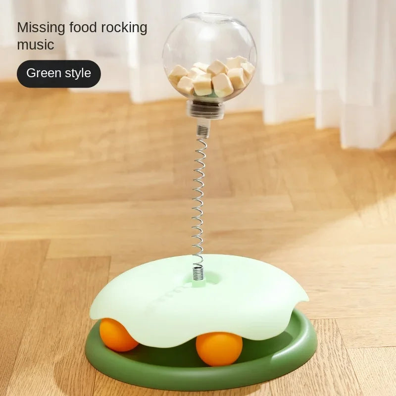 Cat Puzzle Food Leaking Ball Toy Cat Dog Interactive