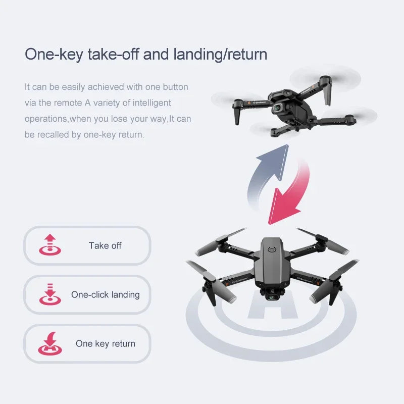 2024 New XT6 Mini Drone 4K 1080P HD Camera