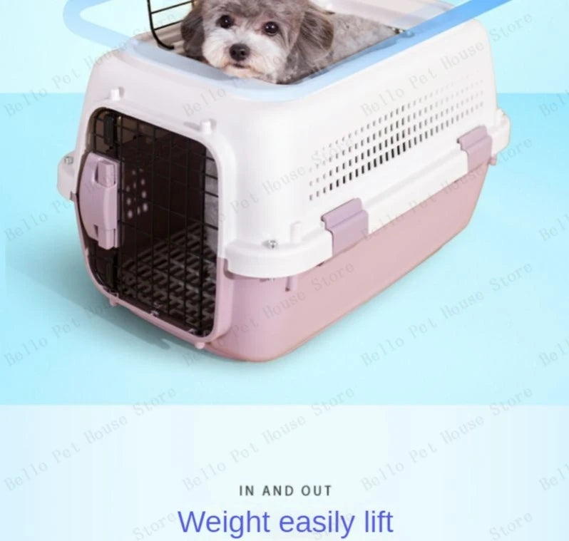 Sturdy Pet Airline Box Ventilated Dog Shipping Box