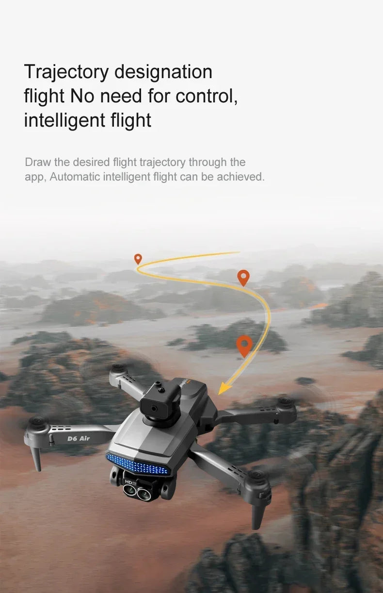 New D6 8K Drone Professional HD Dual Camera